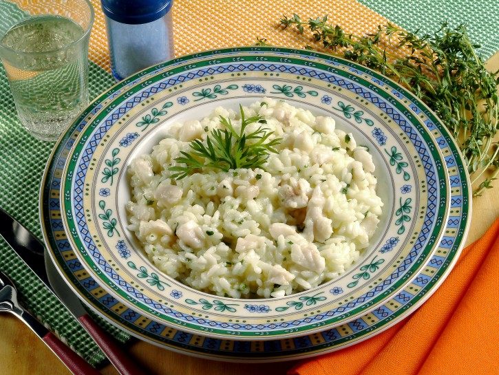 Risotto alla ricciola