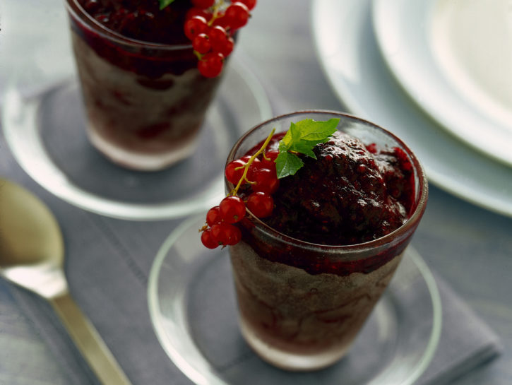 Sorbetto ai frutti di bosco