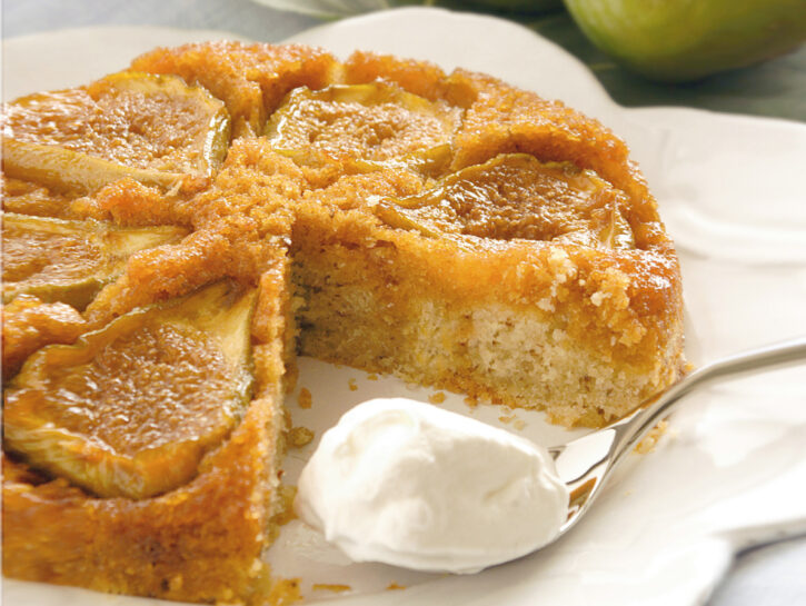 Torta rovesciata di fichi