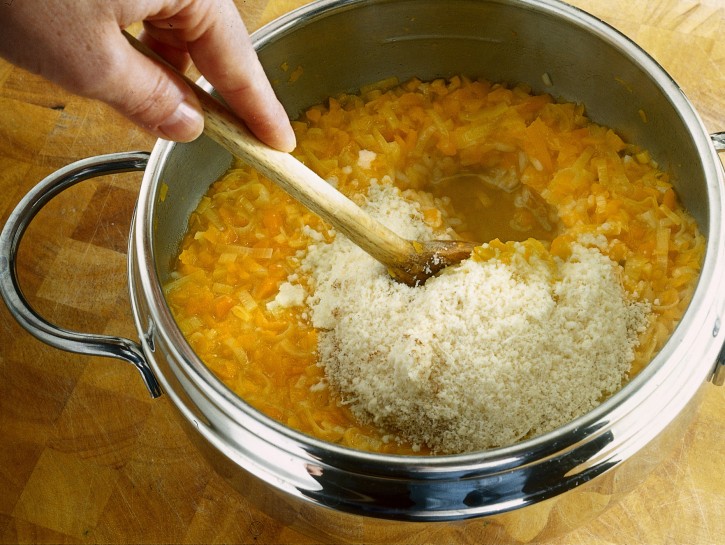 risotto alla zucca in pentola a pressione