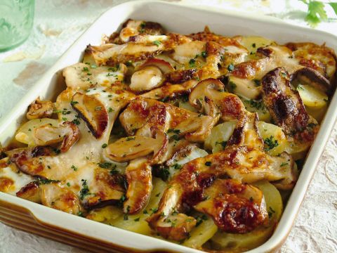 10 ricette sfiziose con funghi e patate
