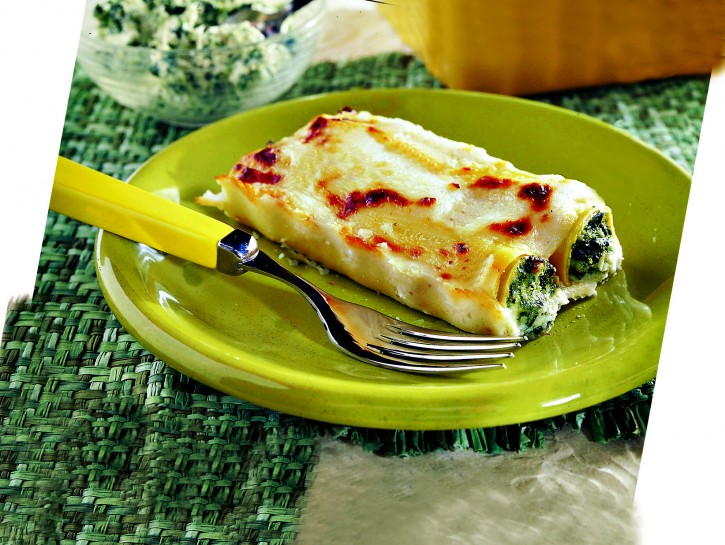 Cannelloni ripieni di spinaci