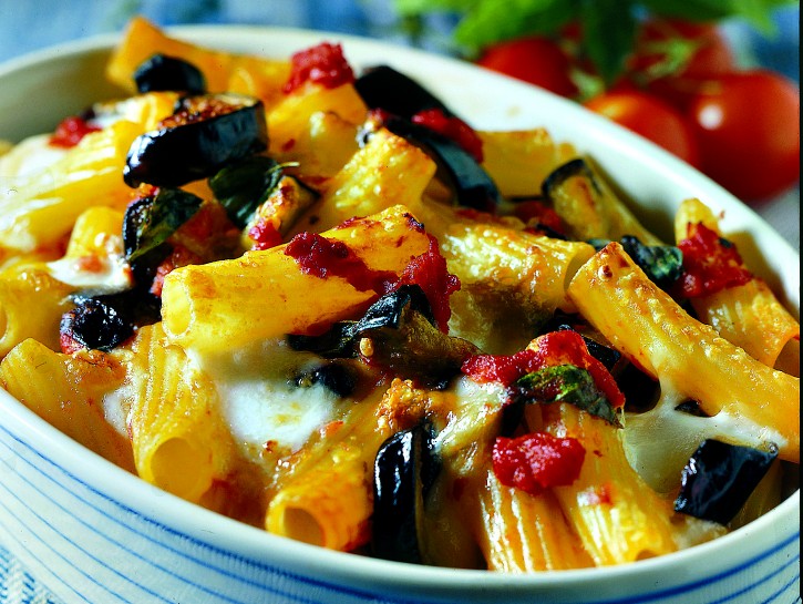 Pasta pasticciata alla mediterranea