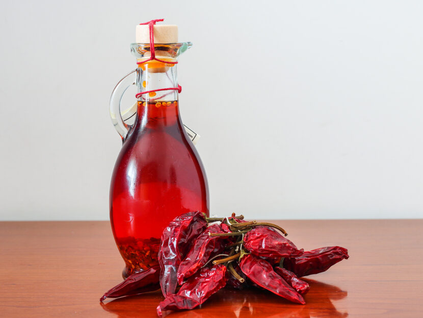 Olio al peperoncino piccante