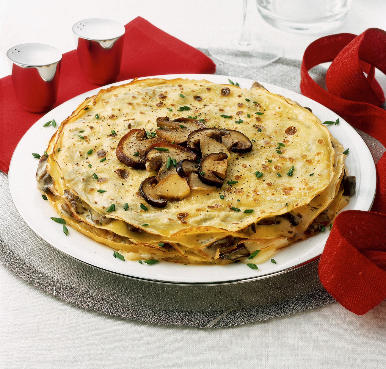 Pfannkuchen Mit Pilzen Crespelle Al Funghi - Rezepte Suchen