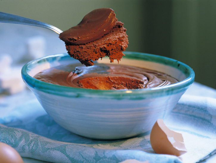 Mousse al cioccolato light
