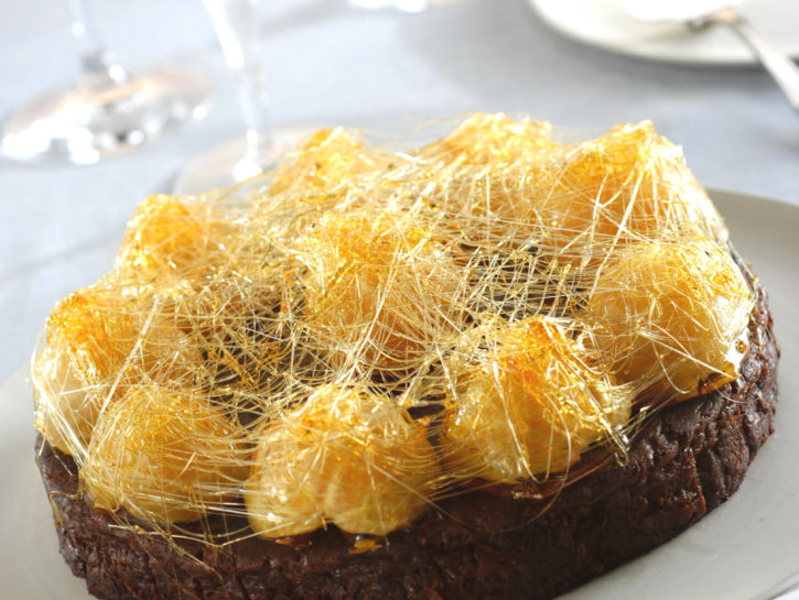 Torta di cioccolato alle clementine