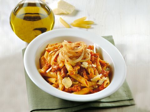Amatriciana con cipolle