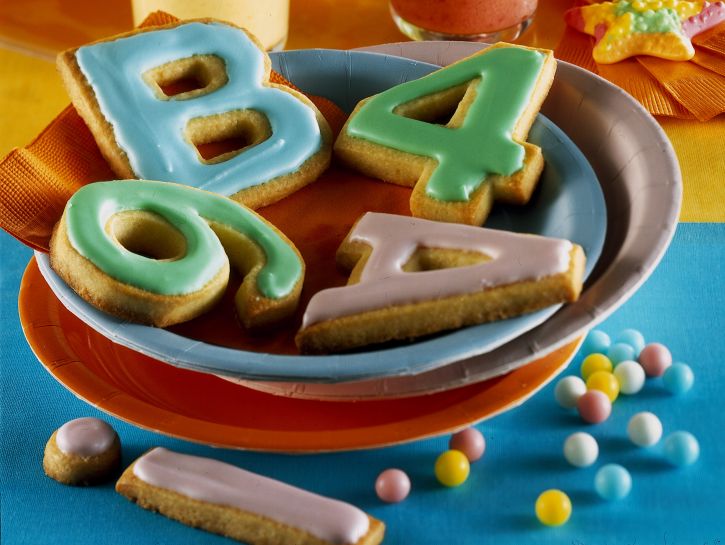 Biscotti frollini glassati