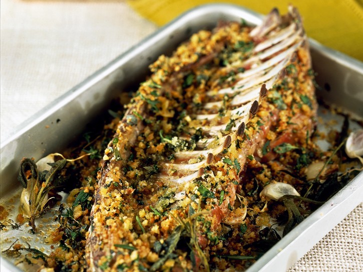 Carré di agnello in crosta aromatica