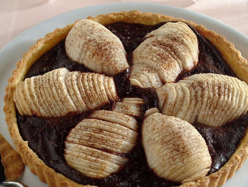 crostata-farcita-con-pere-e-cioccolato-fondente-alla-cannella step