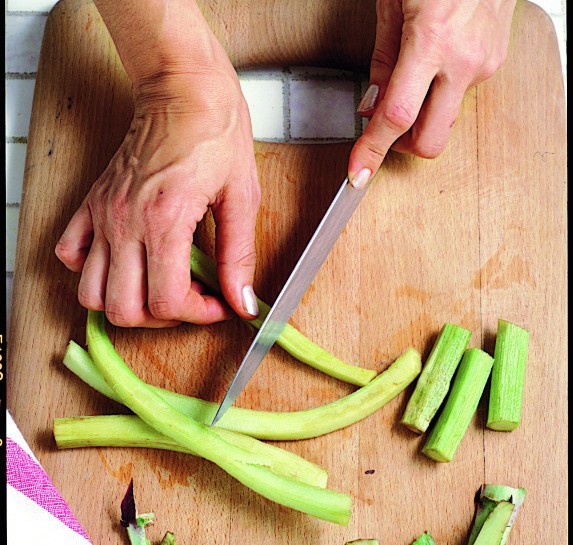 Filetti di scorfano con carciofi