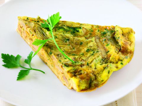 Frittata con i carciofi