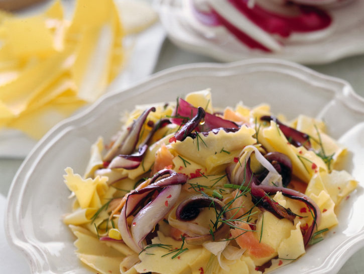Maltagliati al radicchio di Treviso