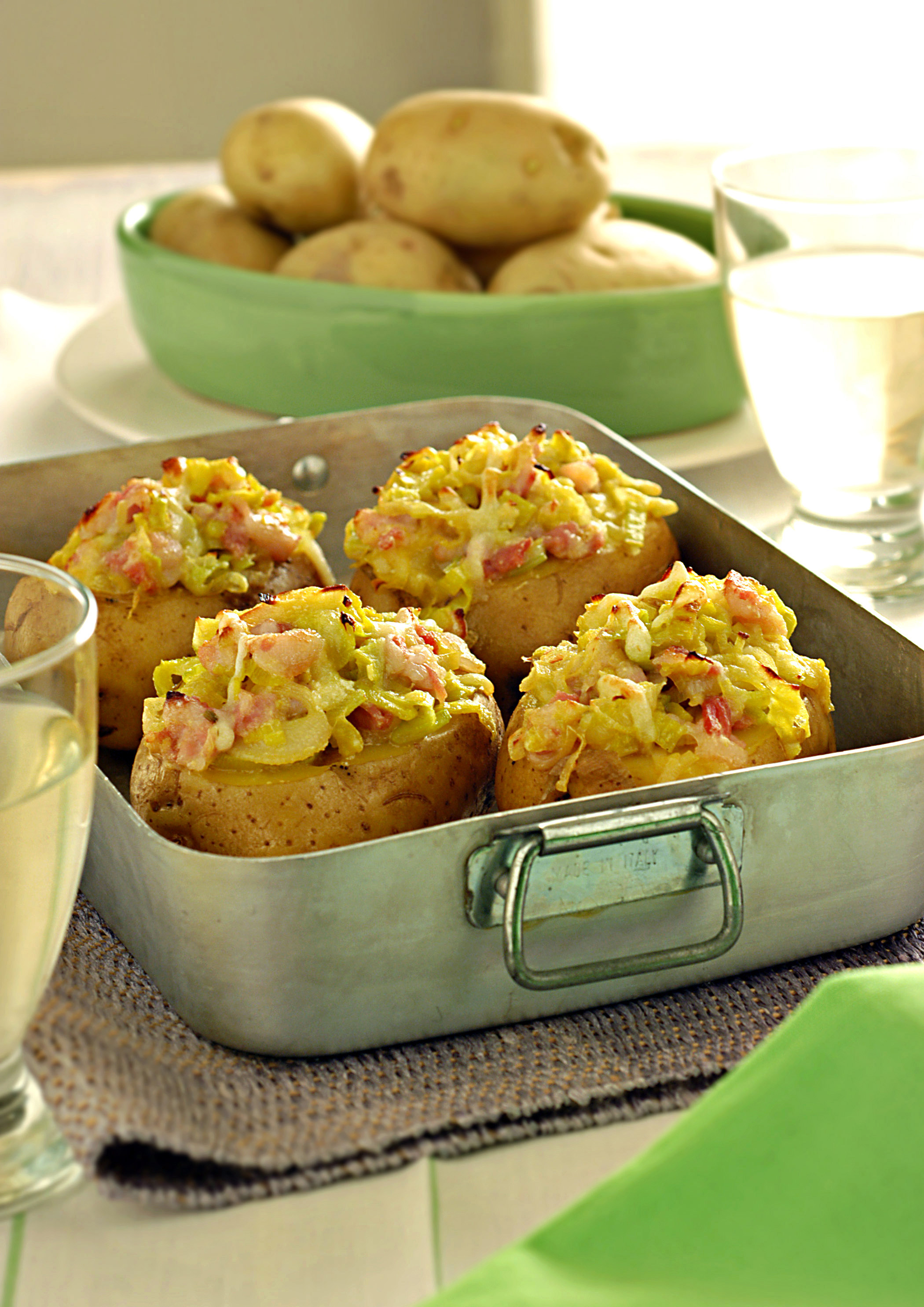 ricetta con porri e patate