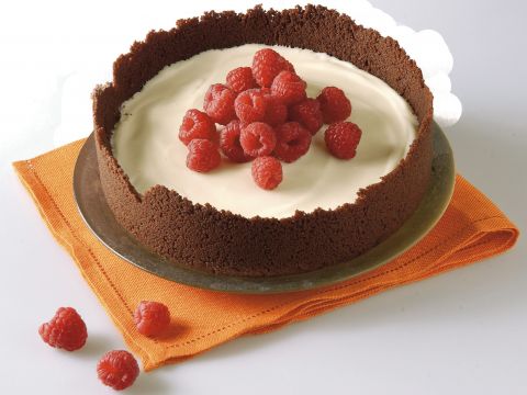 Cheesecake al cioccolato facile e senza gelatina