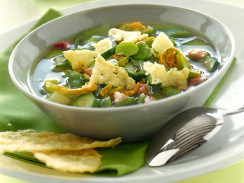 Crema di legumi di primavera
