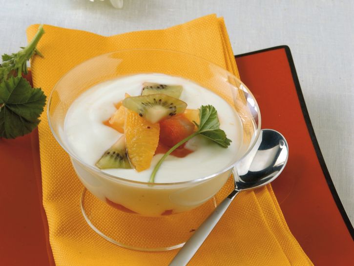 crema-di-yogurt-e-frutta ricetta