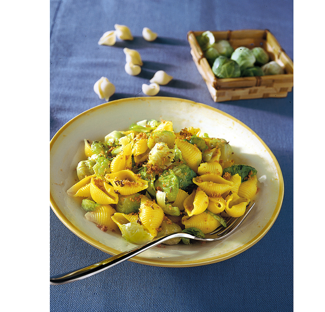 Ricetta Pasta Con Cavolini Di Bruxelles E Cumino Donna Moderna