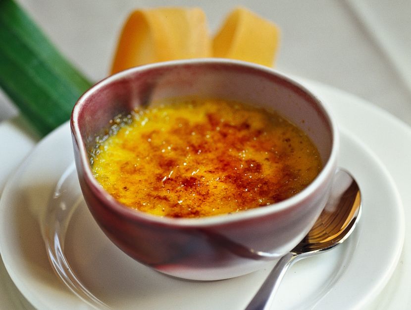crema-caramellata-allo-zafferano foto