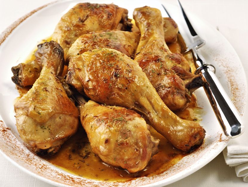 fusi-di-pollo-arrosto-con-le-spezie ricetta