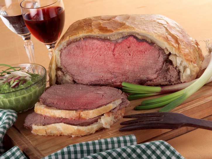 Roast beef in crosta