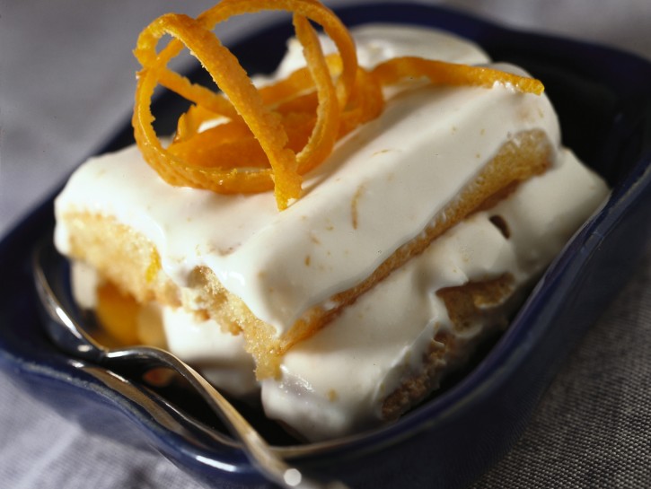 Zuppa inglese all'arancia