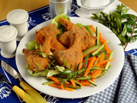 Costolette di agnello impanate