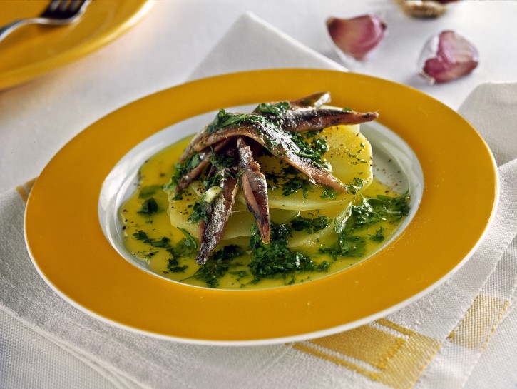 Acciughe sotto pesto