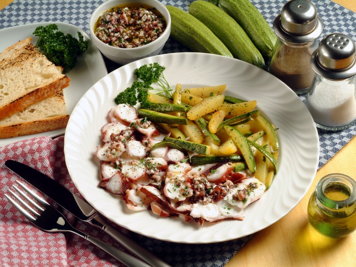 Ricetta Carpaccio di polpo con verdure Donna Moderna