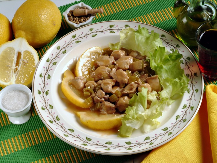 Coniglio al limone