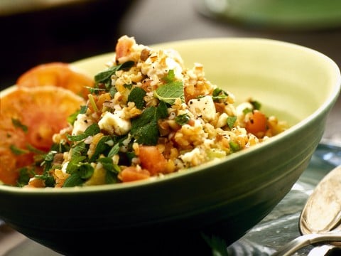 Insalata con burgul all'araba