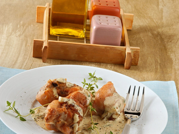 Coniglio in salsa alla senape
