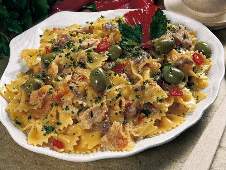 Farfalle al tonno