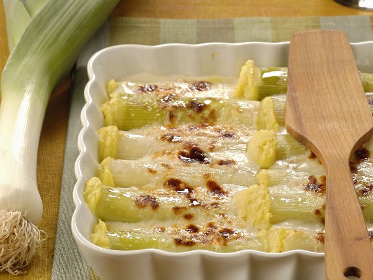 Cannelloni di porri e patate