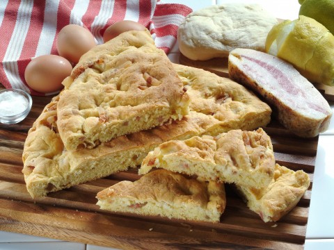 Pizza bianca laziale