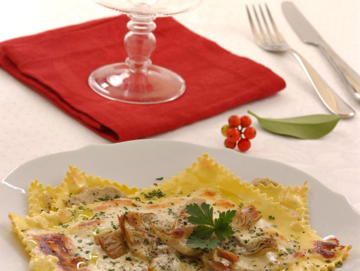 Fazzoletti ai carciofi