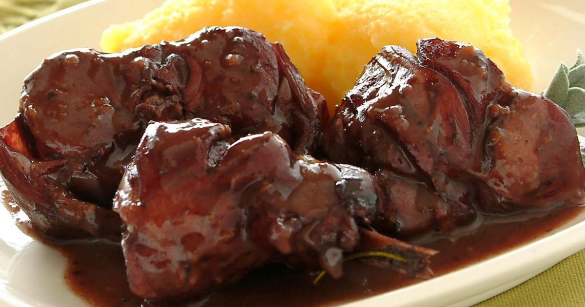 Ricetta Coniglio In Salmi Con Polenta Donna Moderna