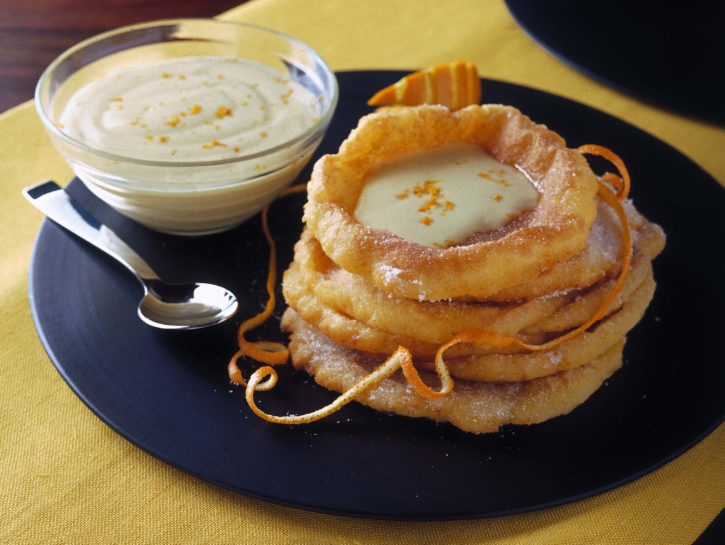 Frittelle dolci di polenta