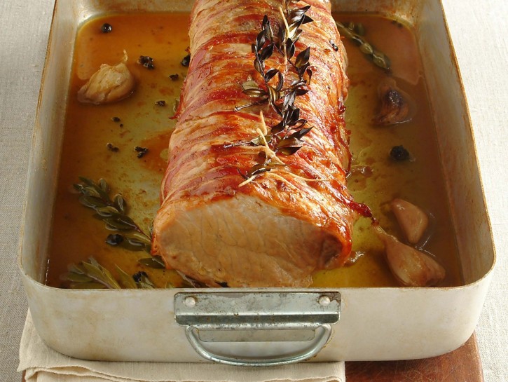 Lonza arrosto al mirto