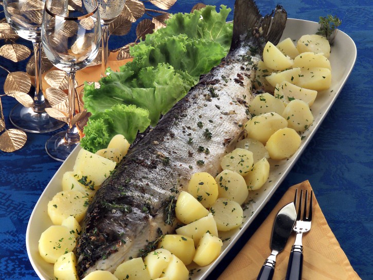 Salmone al tartufo