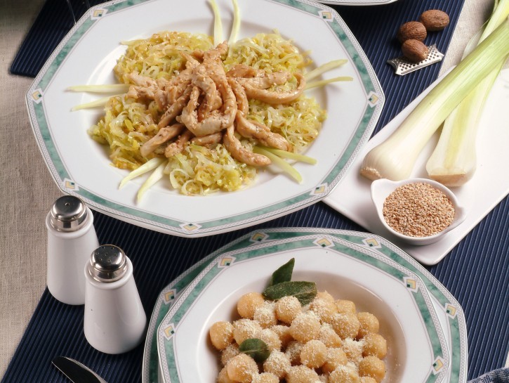 Straccetti di pollo in agrodolce