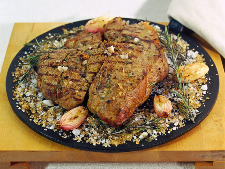 Tagliata di manzo al gusto affumicato