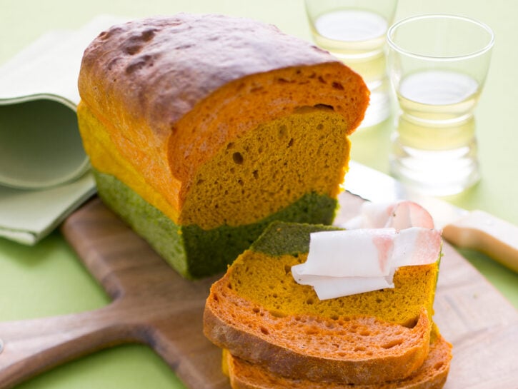 Pane in cassetta tricolore