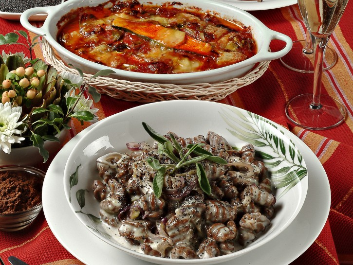 Parmigiana di zucchine e carciofi