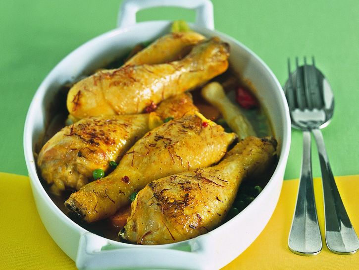 Pollo marinato alle spezie