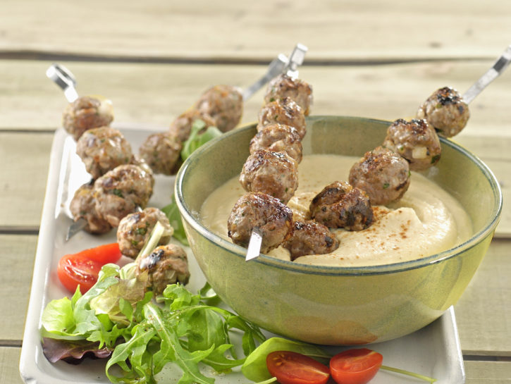 Polpette di bufalo in salsa