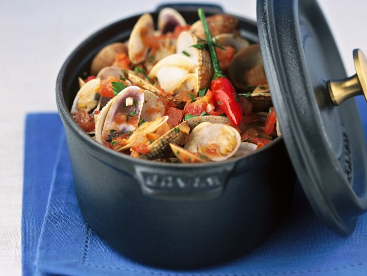 Umido di frutti di mare al pomodoro