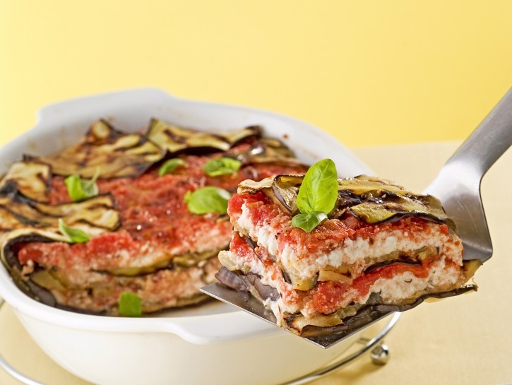 Parmigiana di melanzane e ricotta