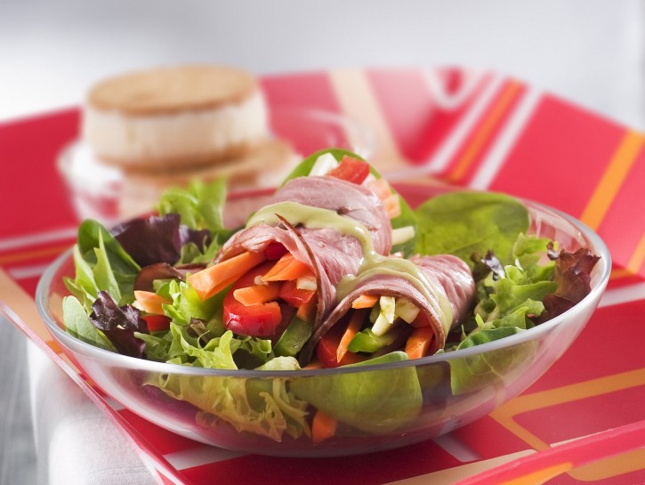 Ricetta Insalata di roast beef e verdure Donna Moderna